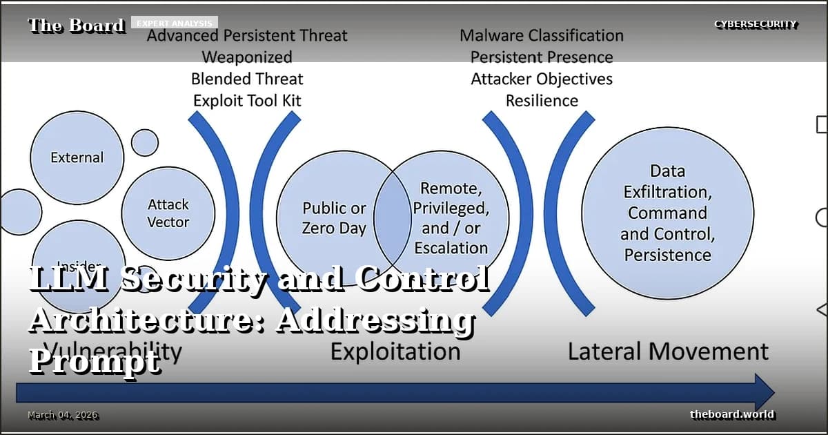 LLM Security and Control Architecture: Addressing Prompt